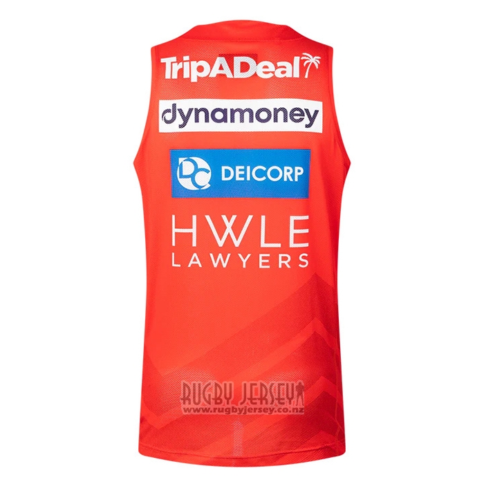 Tank Top St. George Illawarra Dragons Rugby 2026 Training Red